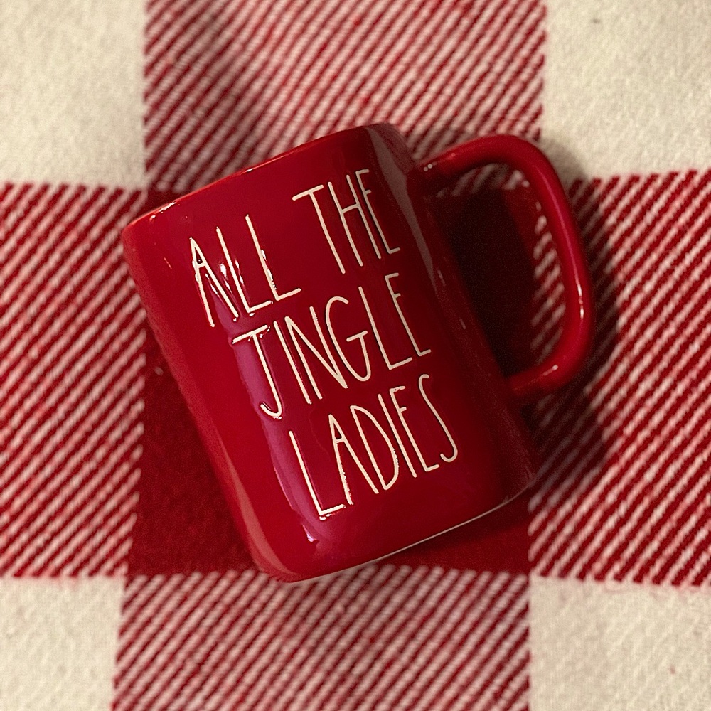 2/$25 Rae Dunn All the Jingle Ladies Mug